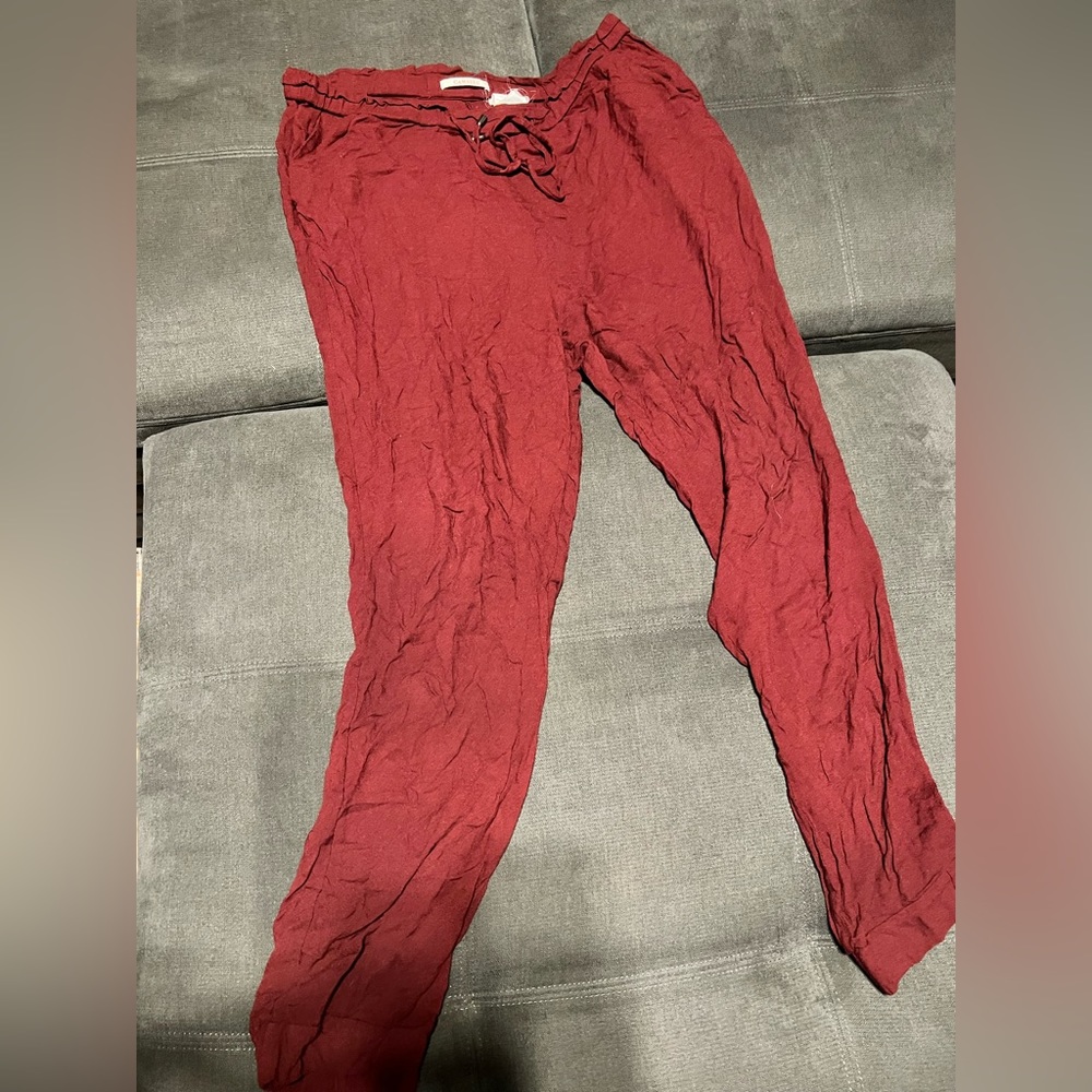 Maroon joggers